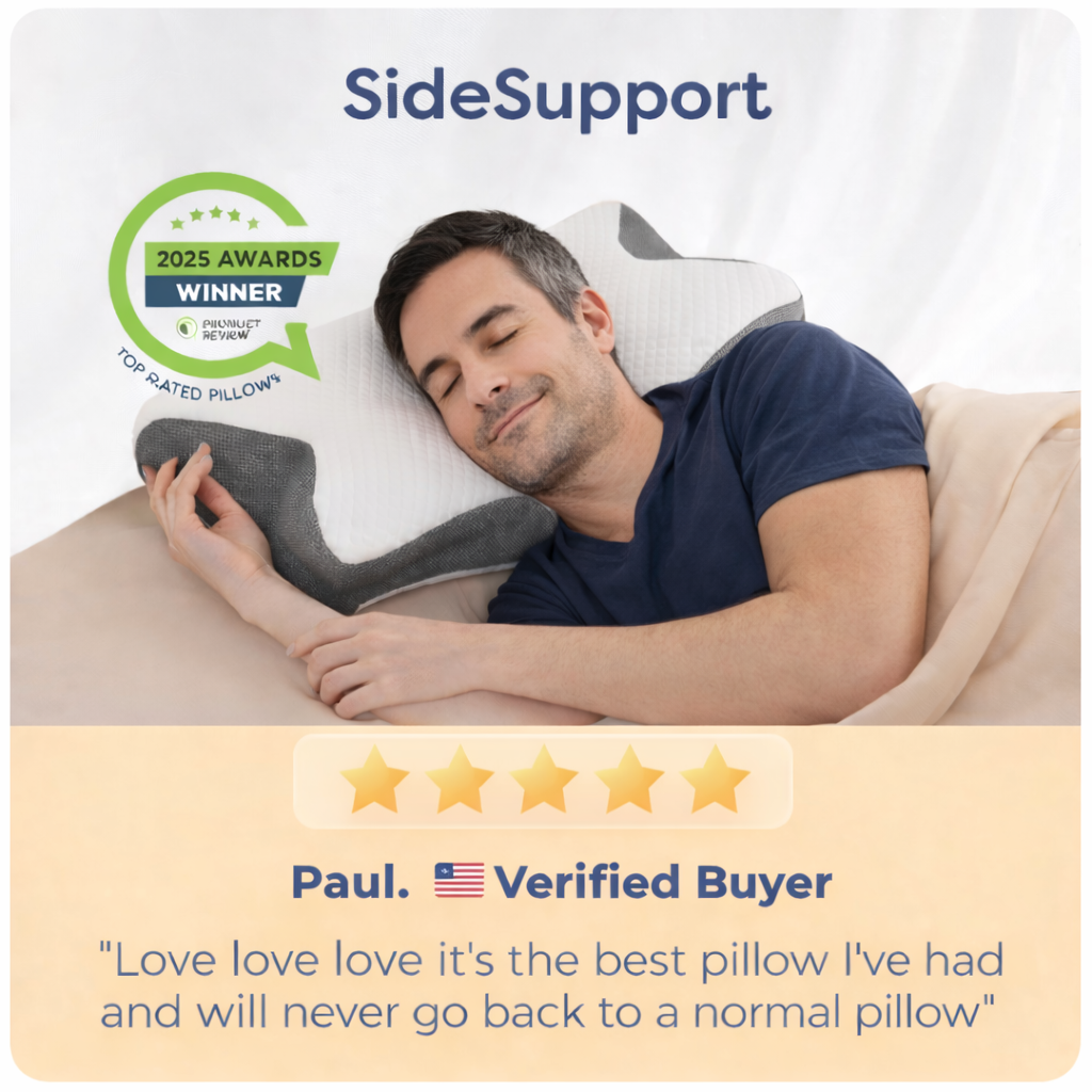 WrapComfort™ Cloud Contour Sleep Pillow
