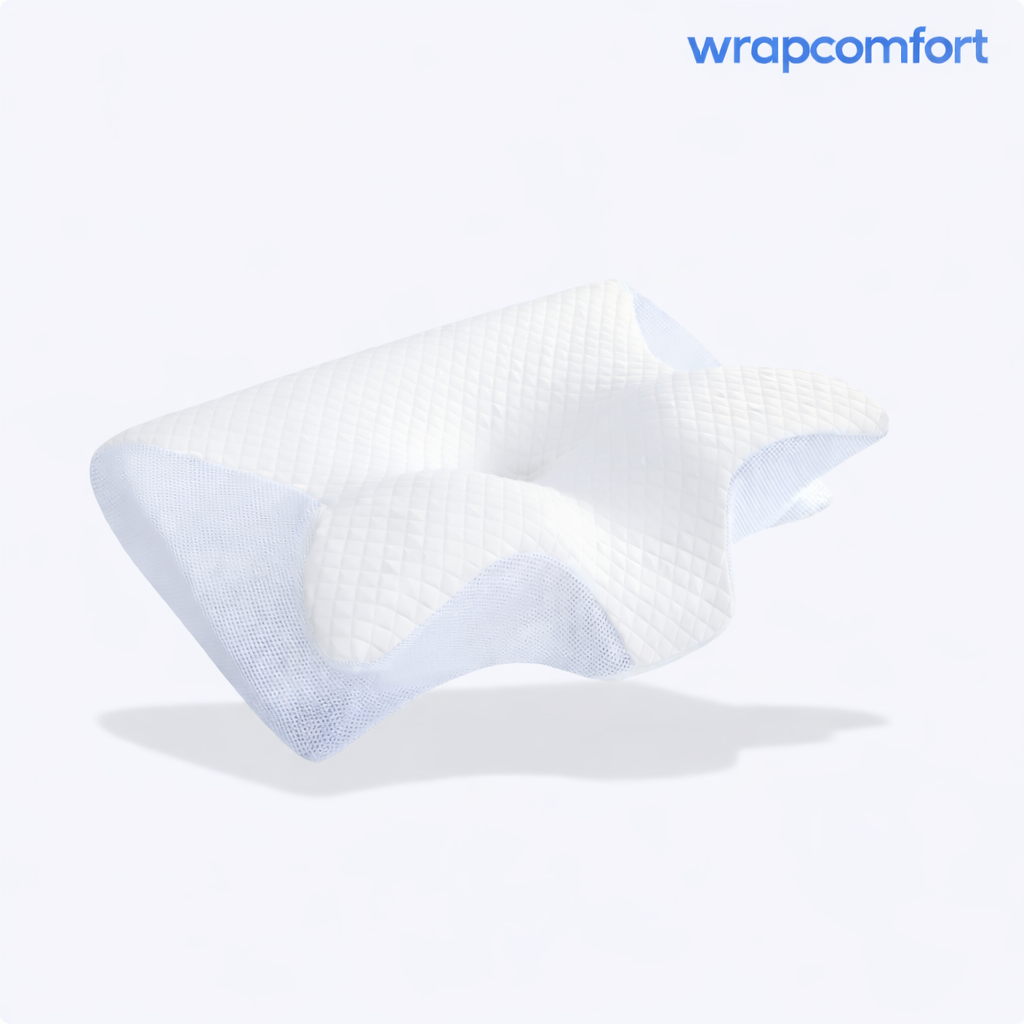 WrapComfort™ side sleeper's pillow