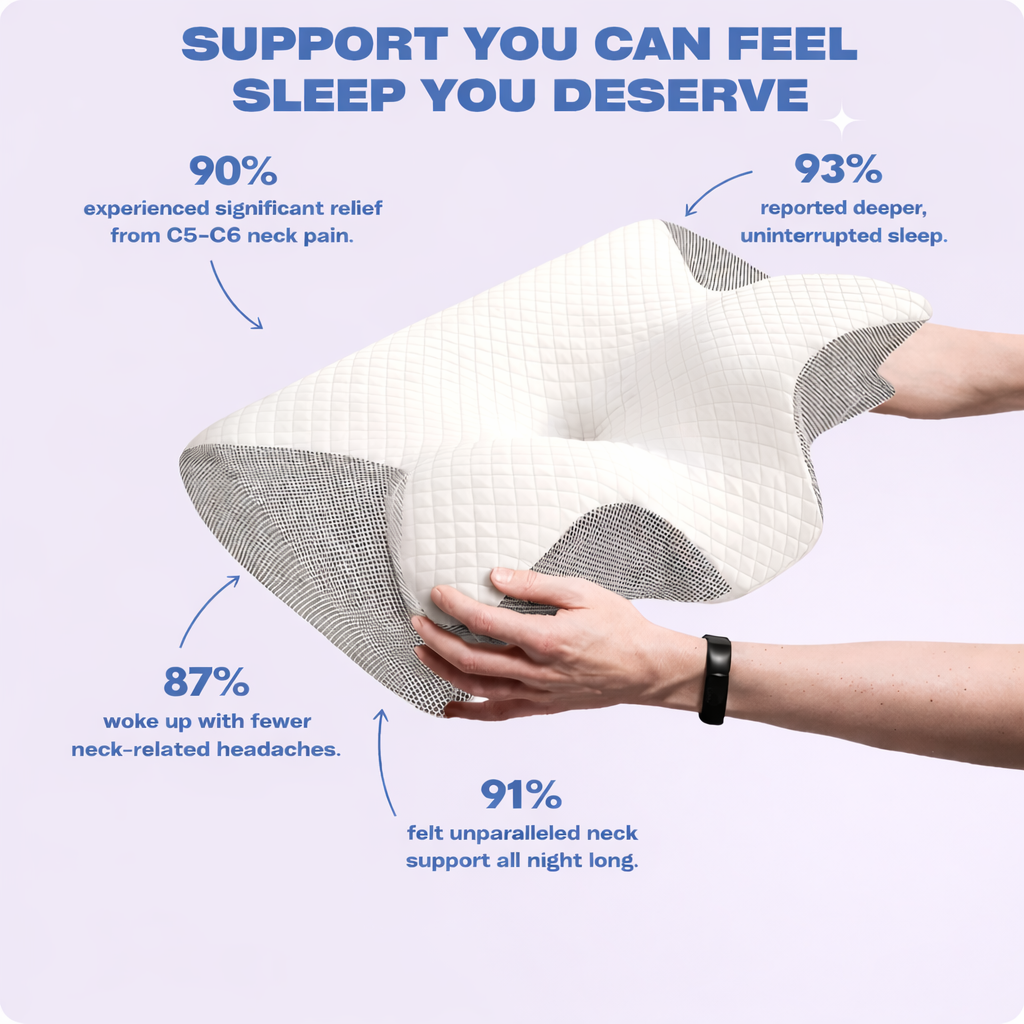 WrapComfort™ Cloud Contour Sleep Pillow