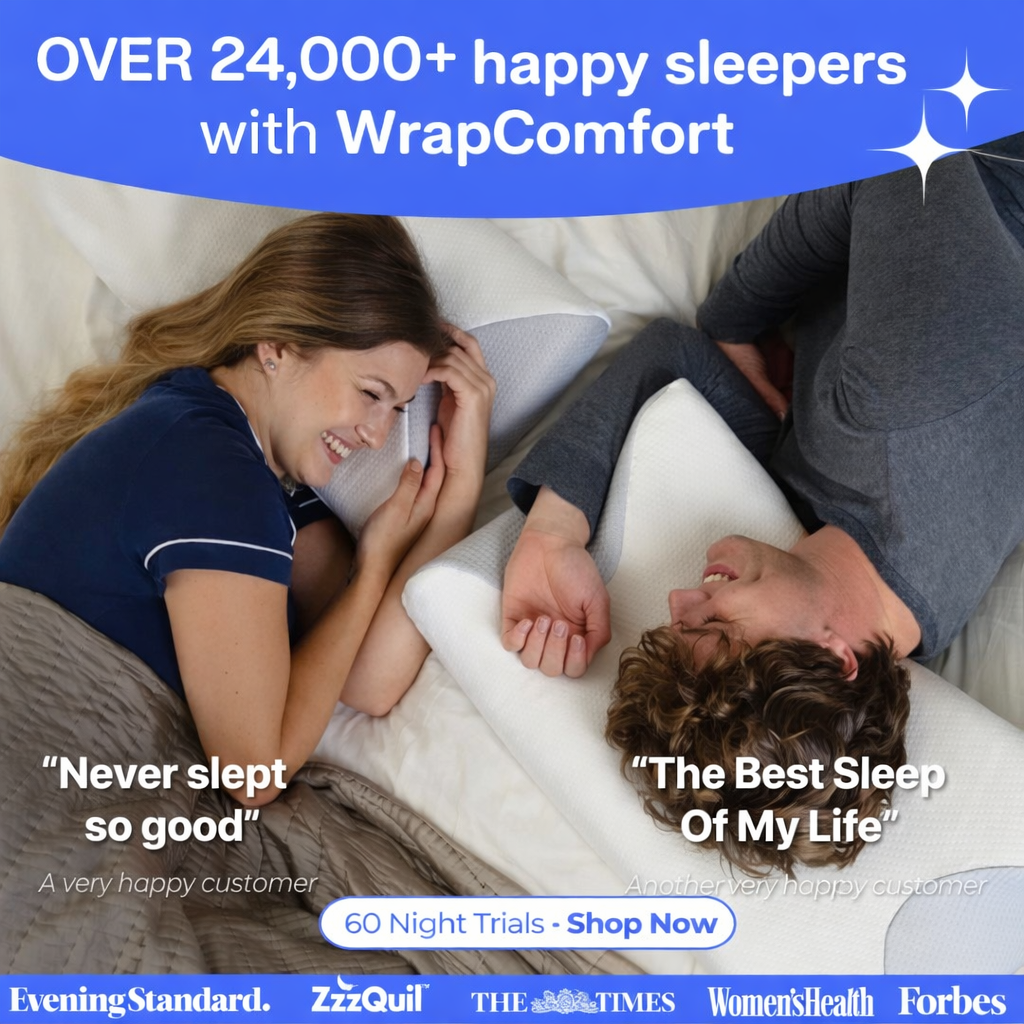 WrapComfort™ Cloud Contour Sleep Pillow