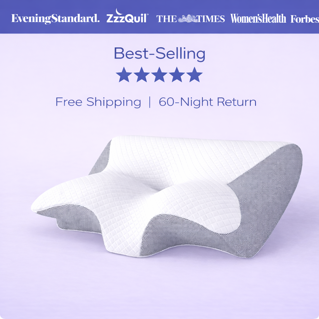 WrapComfort™ side sleeper's pillow