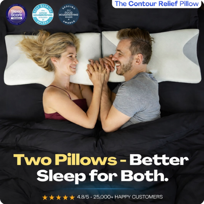 WrapComfort™ Cloud Contour Sleep Pillow
